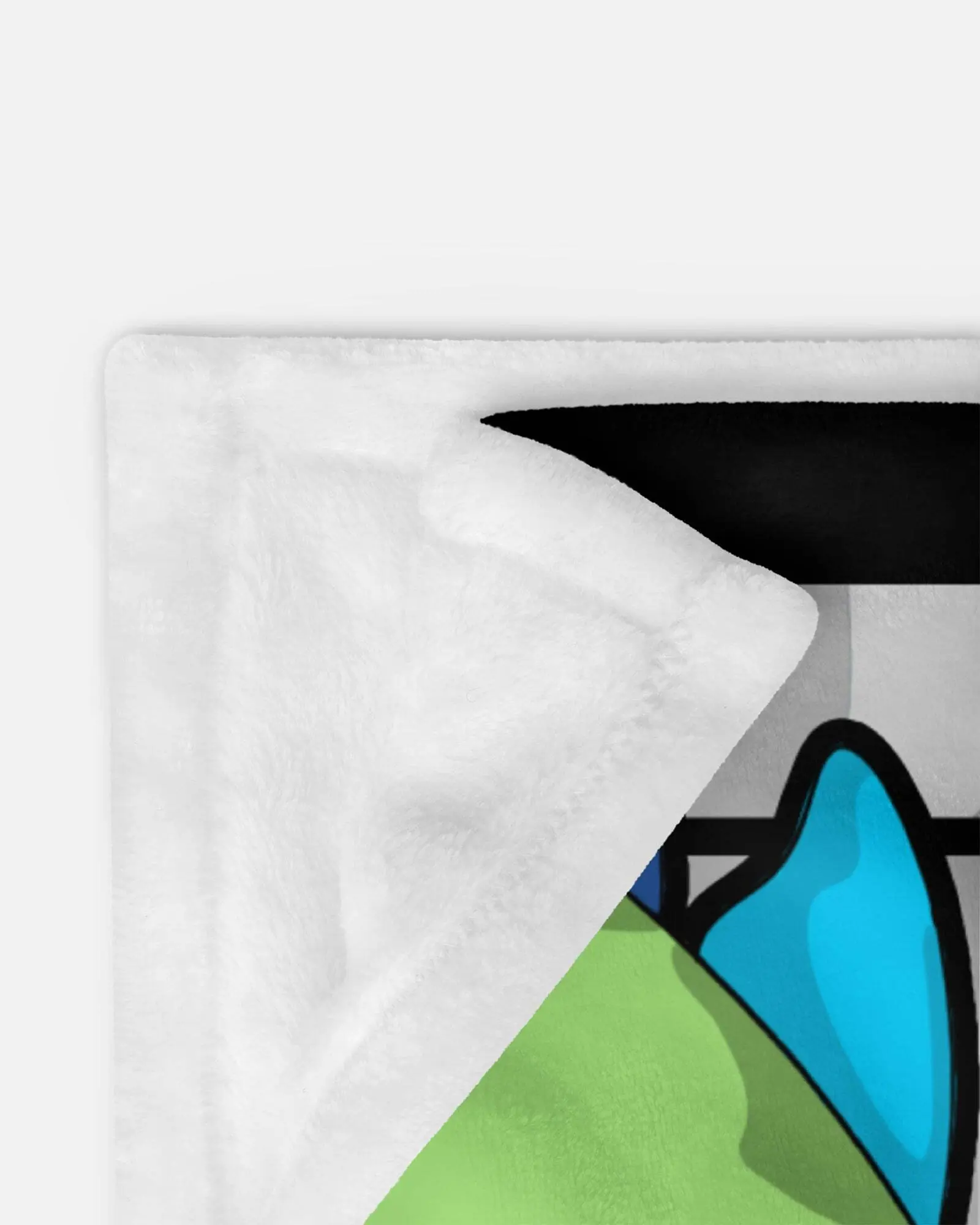 Pianosaurus Piano Key Throw Blanket - Image 2