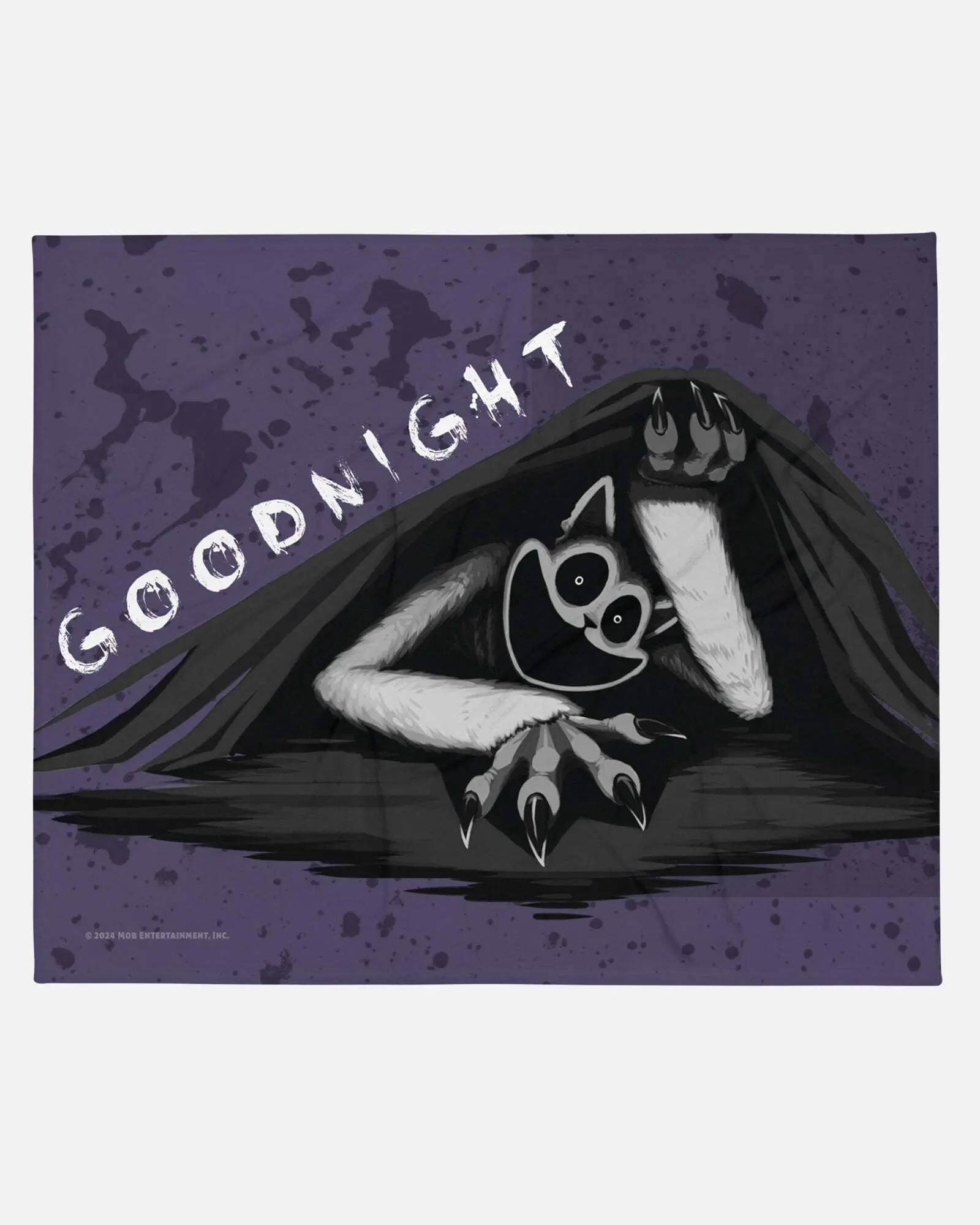Monster CatNap Good Night Throw Blanket
