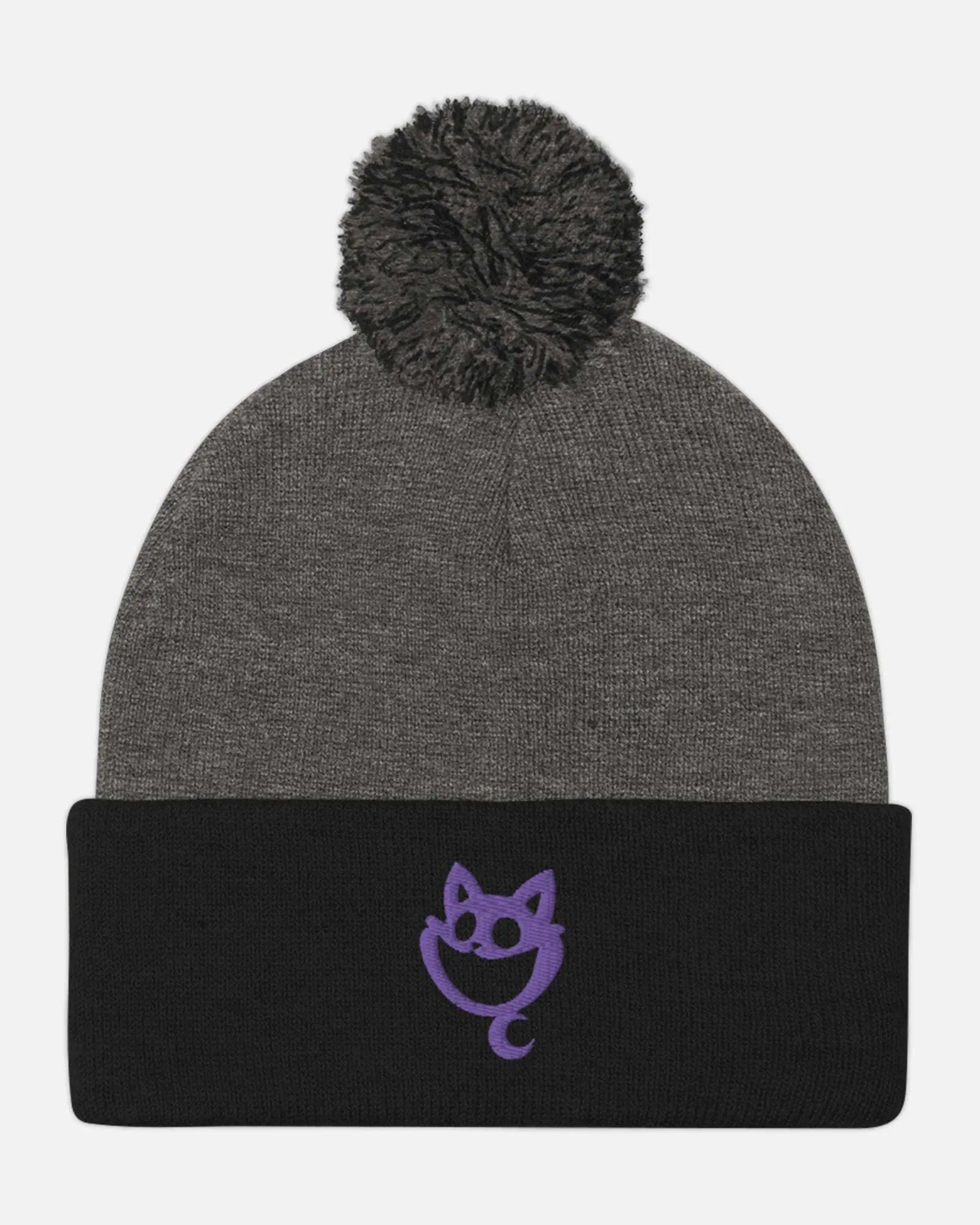 CatNap Face Pom-Pom Beanie - Image 2